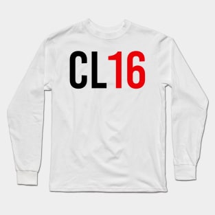 Charles Leclerc 16 - Driver Initials and Number Long Sleeve T-Shirt